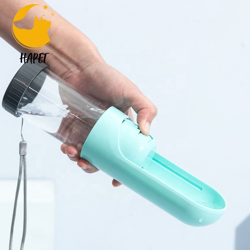 Portable Dog Water Bottle Water Dispenser ABS Food Grade Leak Proof Dog Cat Travel Drink Bottle