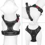 Wholesale No Pull Dog Harness Reflective Adjustable Vest with a Training Handle