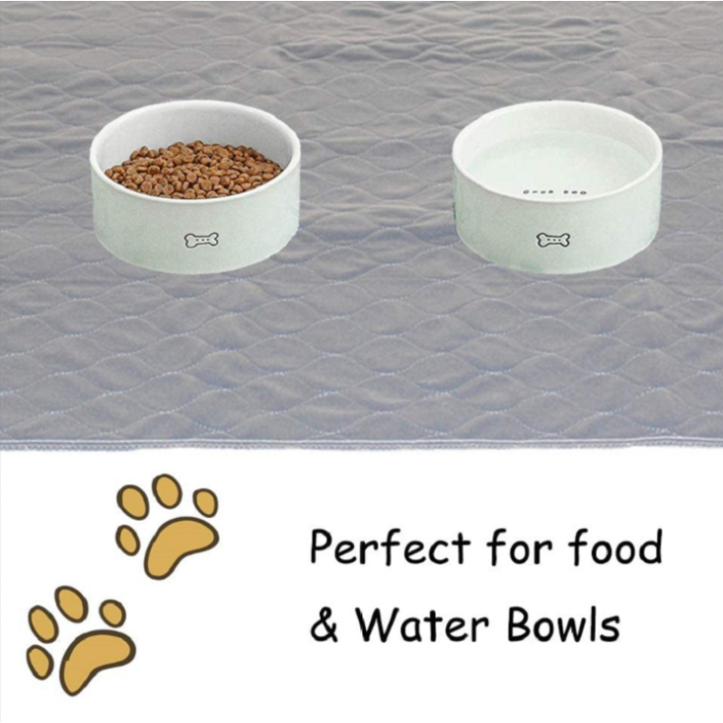 Pet Playpen Mat Washable Puppy Pad Dog Pen Mat Soft Fleece Top Waterproof Non-Slip Dog Mat