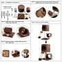 Cat Activity Tree Bed Scratching Post Toys Pet Furniture Scratcher Play House Condo
