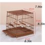 Bird Cage Pet Supplies Metal Cage with Open Play Top - Medium Parrot Parakeet Bird Cage