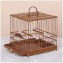 Bird Cage Pet Supplies Metal Cage with Open Play Top - Medium Parrot Parakeet Bird Cage