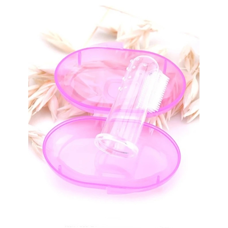 Portable Dog Finger Toothbrush With Cute and Useful For Pet To Clean the Teeth