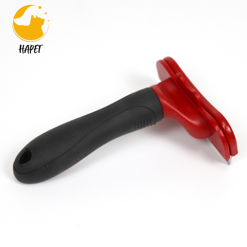 Haustier Hund Pflege Entfilzung Werkzeug mit Edelstahl Shedding Kamm Pinsel Pet Supplies