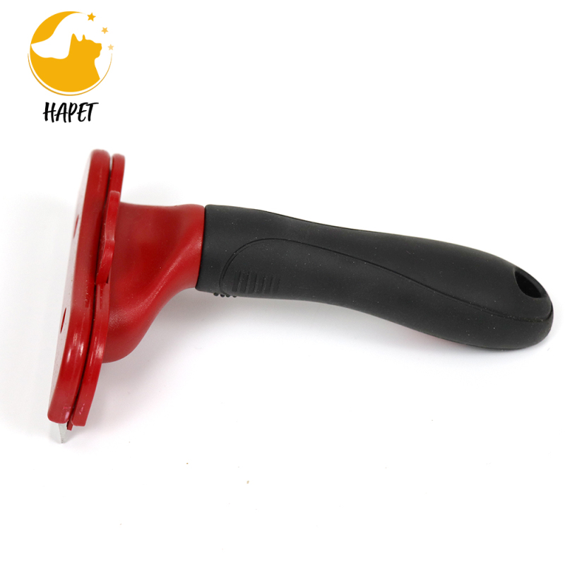 Haustier Hund Pflege Entfilzung Werkzeug mit Edelstahl Shedding Kamm Pinsel Pet Supplies