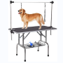 Large Dogs Adjustable Pet Grooming Table Height Heavy Duty Portable Trimming Drying
