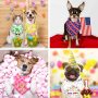 Dog Bandana Halloween Thanksgiving Christmas  Adjustable Scarf Washable Christmas