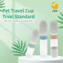 Dog Water Bottle for Walking Dogs Water Dispenser Travel Drink Cup Dog Accessories for Outdoor