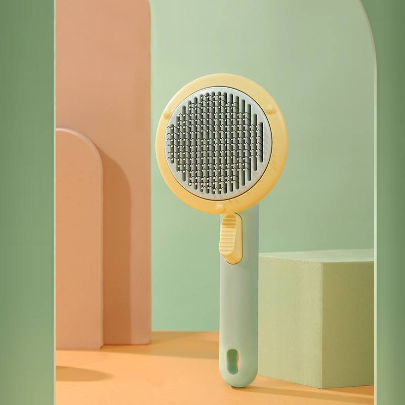 Flying saucer pet cat comb to float hair comb brush hair removal cleaning artifact long hair special cat needle comb dog