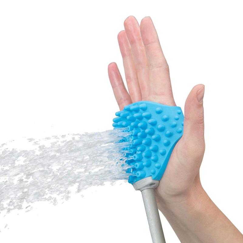 Pet Bathing Tool Shower Sprayer & Scrubber Bath Tub & Outdoor Garden Hose Compatible Dog Cat Horse Grooming pet cleaning