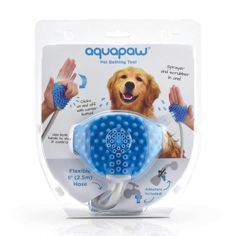Pet Bathing Tool Shower Sprayer & Scrubber Bath Tub & Outdoor Garden Hose Compatible Dog Cat Horse Grooming pet cleaning