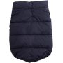 2 Layers Fleece Lined Warm Dog Jacket for Puppy Winter Cold Weather,Soft Windproof Small Dog Coat,Blue M