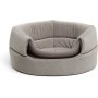 Pet Bed Dog Cat Beds Bedding 2 in 1 Honeycomb Hut Covered Bolster Cozy Foldable Cat Dog Bed