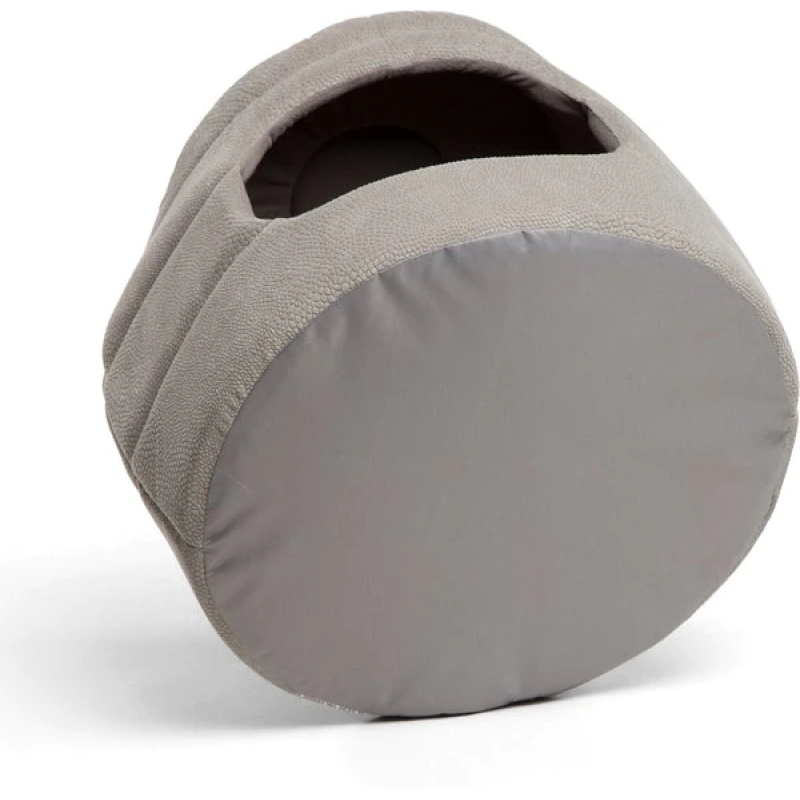 Pet Bed Dog Cat Beds Bedding 2 in 1 Honeycomb Hut Covered Bolster Cozy Foldable Cat Dog Bed