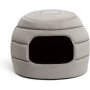 Pet Bed Dog Cat Beds Bedding 2 in 1 Honeycomb Hut Covered Bolster Cozy Foldable Cat Dog Bed