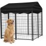 Water Resistant Kennel with UV Protective Metal Kennel