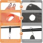 Pet Dog Grooming Hammock Harness for Cats & Dogs, Dog Sling for Grooming, Dog Hammock Restraint Bag with Nail Trimmer,