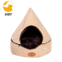 Detachable Cat Pet House Cat Bed Arctic Fleece Pet Bed for Dogs Cats Cave Winter Warm Pet Bed Dog Nest