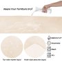 Reversible Cream Throw Waterproof Pet Blanket Protects Couch Pad Dog and Cat Blankets by Petmaker