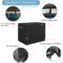 Dog Crate Cover 36 inch - Double Door, Waterproof Dog Kennel Cover with Air Vent Window, for Indoor/Outdoor Most Wire Dog Crate