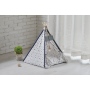 High Quality luxury Portable Wholesale Washable Indoor Party White Play Indian Kids Teepee Tent Pet Playing Tent