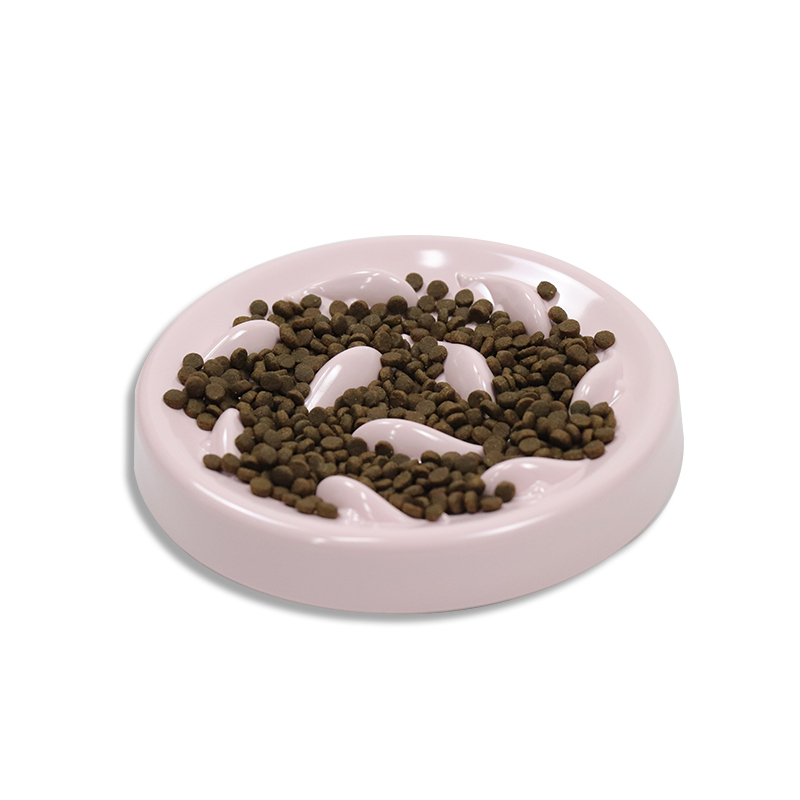 Cat Slow Feeder Bowl Pet Feeder Wet Food Slow Feeder for Cats and Dogs