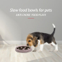 Cat Slow Feeder Bowl Pet Feeder Wet Food Slow Feeder for Cats and Dogs