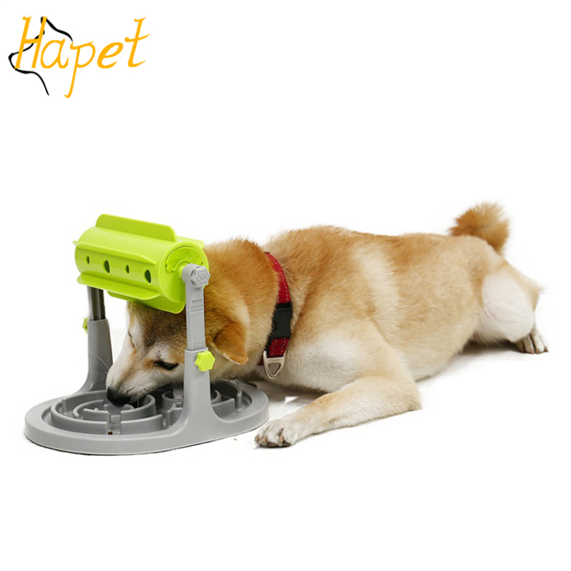 Interactive Adjustable Pet IQ Slow Feeder Dog Bowl Pet Automatic Smart Dog Feeder Bowl Wholesale