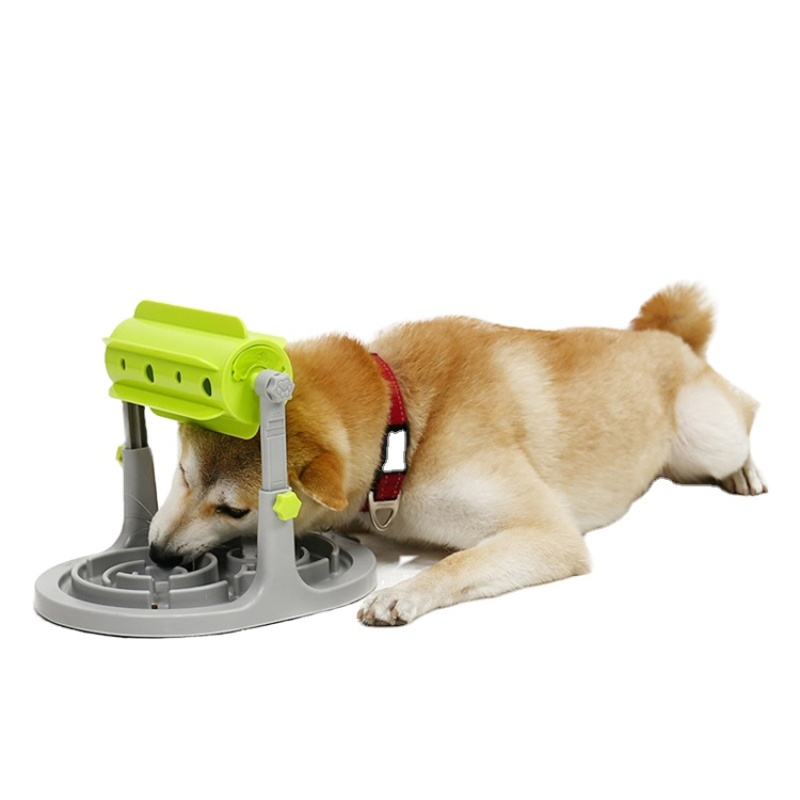 Interactive Adjustable Pet IQ Slow Feeder Dog Bowl Pet Automatic Smart Dog Feeder Bowl Wholesale