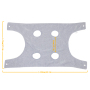 Dog Grooming Hammock Dog Grooming Harness Multifunctional Restraints for Cats Bathing Washing