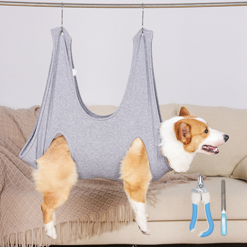 Dog Grooming Hammock Dog Grooming Harness Multifunctional Restraints for Cats Bathing Washing