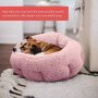 Pet Beds for Dogs Cats Orthopedic Bolster Cat Dog Bed Soft Washable Cushion Fluffy Cat Pet Beds