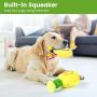 Squeaky Plush Dog Toys,Animals Shape Dog Chew Toy,Stuffed Interactive Dog Toys for Small Medium& Large Dogs