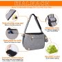 Bottom Support Pet Dog Sling Carrier Breathable Mesh Window