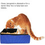 Collapsible Portable Cat Litter Box Packable for Travel with Kitty Includes Bonus