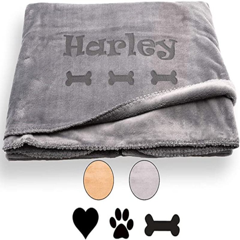Custom Catch Personalized Dog Blanket