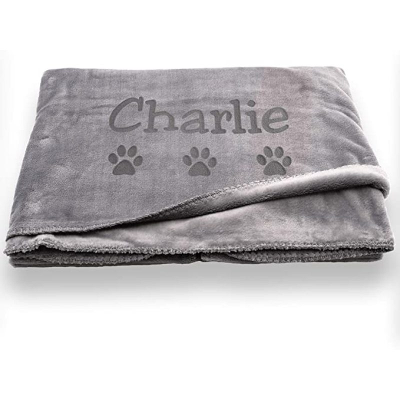 Custom Catch Personalized Dog Blanket