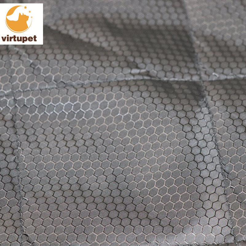 Dog Car Seat Covers with Mesh Visual Window Durable Waterproof Pet Covers For Back Seat Truck