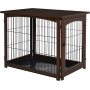 Fence Side Table Small Animal House Decorative Dog Cage Use For Indoor