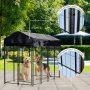 Outdoors Pavilion Pen Heavy Duty Pet Crates Large Wire Crate