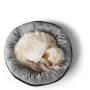 Dog Cat Pet Calming Bed Warm Soft Plush Round Nest Cat Bed for Indoor Pet Bed Orthopedic