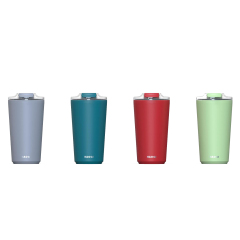 Taza de café de doble pared, vasos aislados de acero inoxidable, EE. UU., 12 onzas