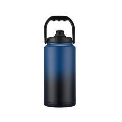 Stainless Steel Water Jug Vacuum Insulated Water Bottle for Home and Office Reusable Tumbler with Straw Leakproof Flip