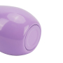 Los pequeños vasos púrpuras 8OZ del acero inoxidable aislaron las tazas dobles de la leche del vino de la pared con la tapa para los niños