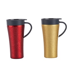500ML Metal Water Bottle Vacuum Flasks Thermoses Stainless Steel Color Changing Cup Shaker Bottle Europe