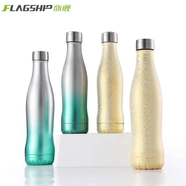 BPA Free Stainless Steel Vacuum Insulated Water Bottle Super Sparkling Painting