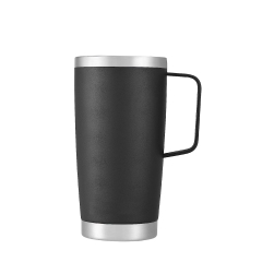 20oz Stainless Steel Tumbler With Handle Cup Holder Double Wall Coffee Tumbler Powder Coating With Logo