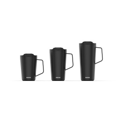 16OZ Popular Double Wall Stainless Steel Vacuum Coffee Mug Fit Cup Holder