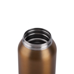 17OZ Double Wall Stainless Steel Thermos Vacuum Flask With Flip Top And Straw