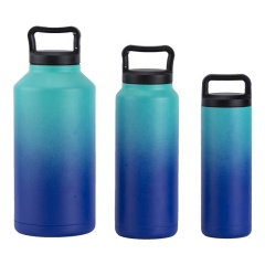 550ml 20oz Double Wall Stainless Steel  Insulated Sports Bottle In Bulk Packing 30Oz Tumbler Stainless Steel